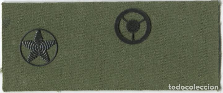 Military Antiques: Espa&ntilde;a. Divisa o graduaci&oacute;n del Ej&eacute;rcito. Automovilismo. Subteniente.