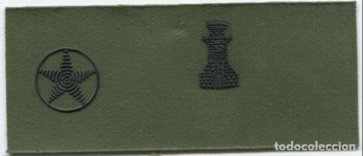Militaria: Espa&ntilde;a. Divisa o graduaci&oacute;n del Ej&eacute;rcito. Ingenieros. Subteniente.