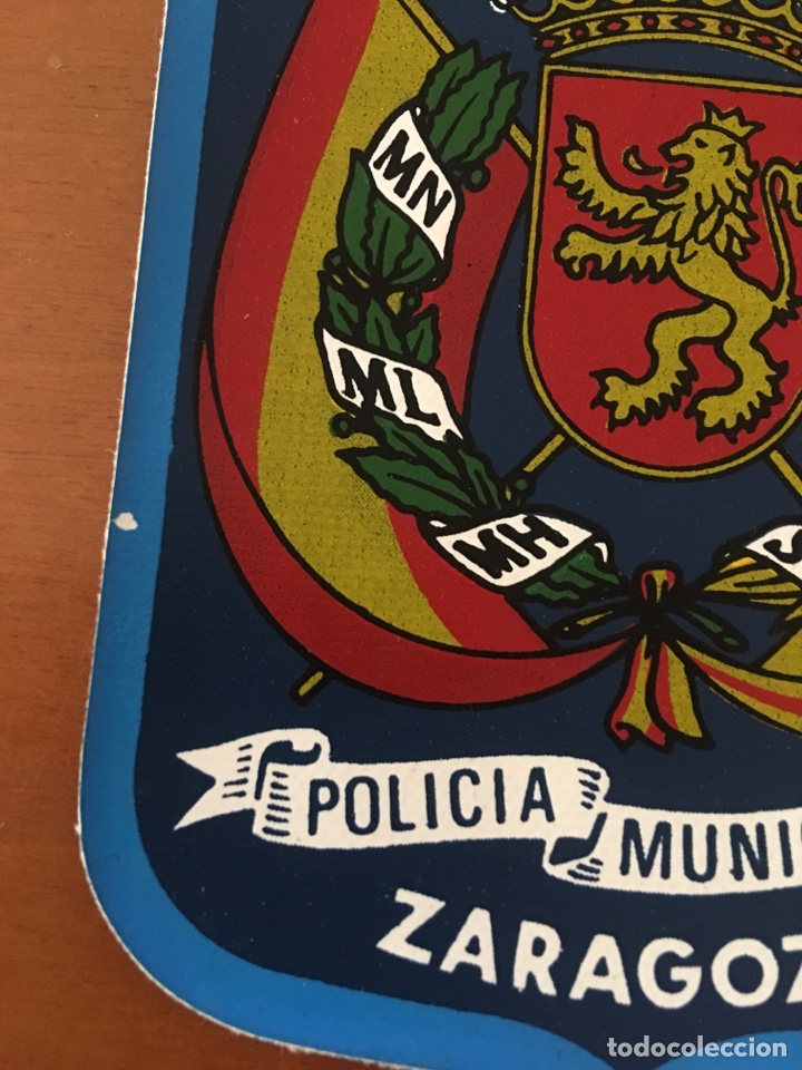 escudo policía municipal zaragoza - Comprar Parches de ...