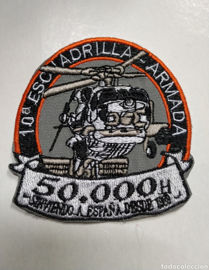 Military Antiques: PARCHE EMBLEMA D&Eacute;CIMA ESCUADRILLA ARMADA ESPA&Ntilde;OLA