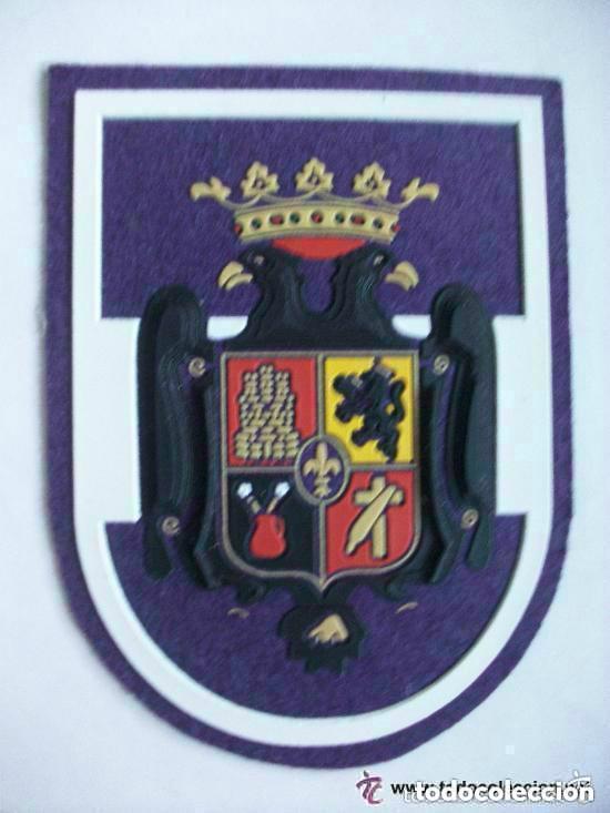 Militaria: PARCHE DE LA POLICIA LOCAL O MUNICIPAL DE LOCALIDAD DESCONOCIDA. CORONA IMPERIAL Y AGUILA BICEFALA.