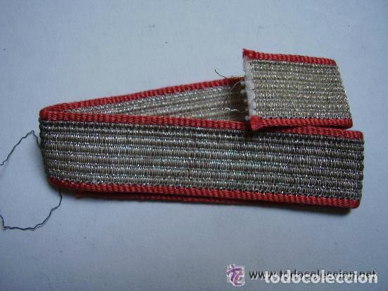 Militaria: ANTIGUO GALON DE BOCAMANGA DEL EJERCITO ESPA&Ntilde;OL . FINO DE 1,5 X 21 CM