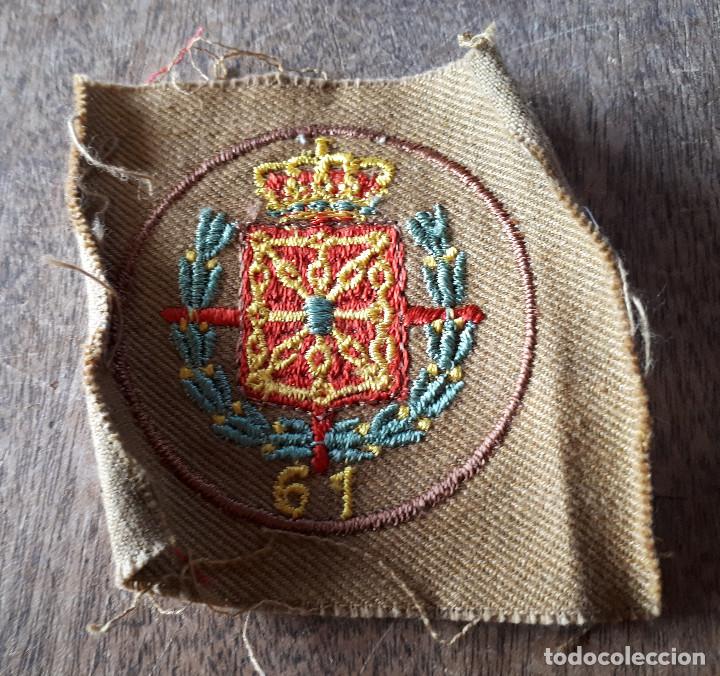 Militaria: Parche Brigadas Navarras 61 - Foto 1