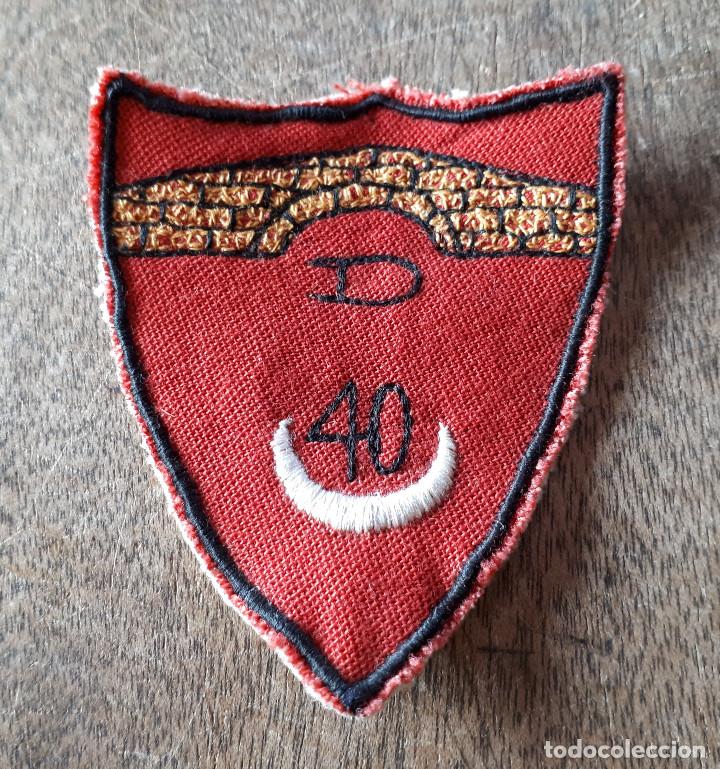 Militaria: Parche Divisi&oacute;n 40 - Foto 1