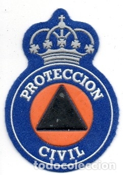 Militaria: parche proteccion civil - Foto 1