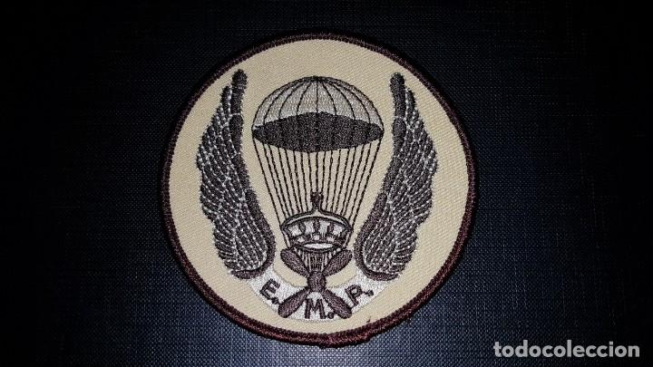 Militaria: PARCHE EJERCITO DEL AIRE Y DEL ESPACIO ESCUELA MILITAR PARACAIDISMO ALCANTARILLA ARIDO