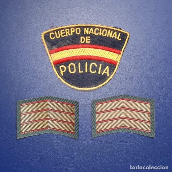 Military Antiques: Parche Polic&iacute;a Nacional y galones Guardia Civil