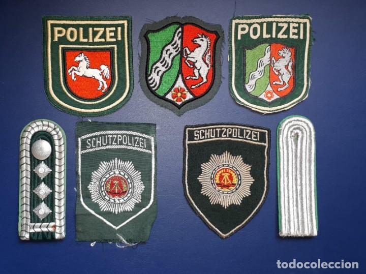 Militaria: Parches polic&iacute;a alem&aacute;n - Foto 1