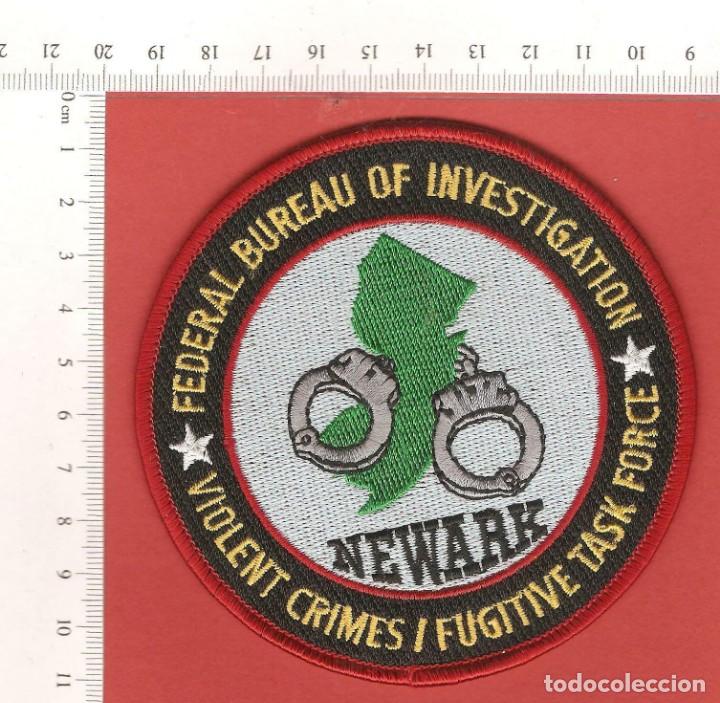 Militaria: PARCHE F.B.I. CRIMENES VIOLENTOS. BORDADO