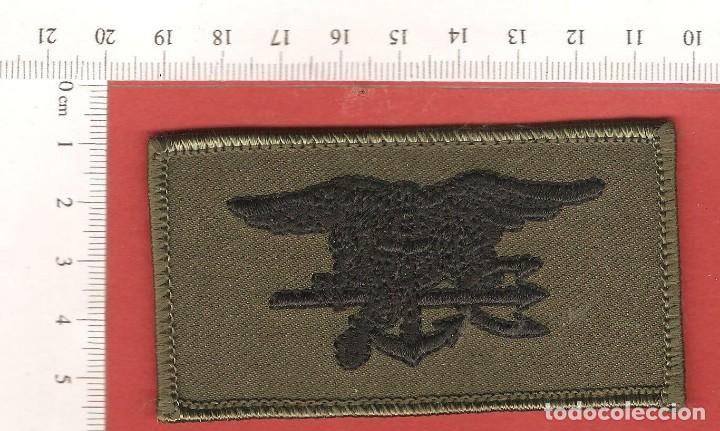 Militaria: PARCHE U.S.A. MARINES, BORDADO.