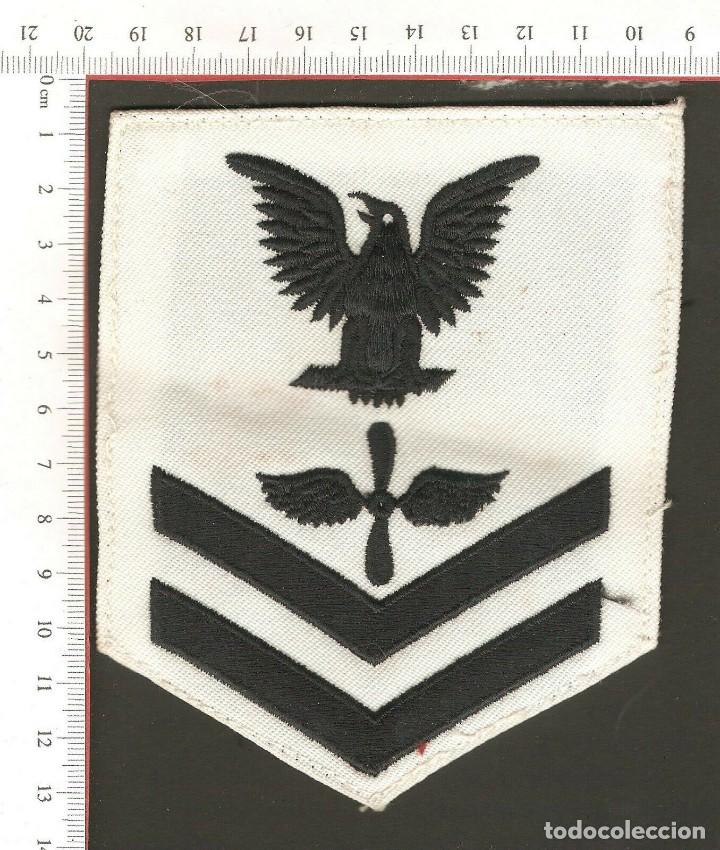 Militaria: PARCHE , US NAVY, BORDADO SOBRE TELA,ANTIGUO.