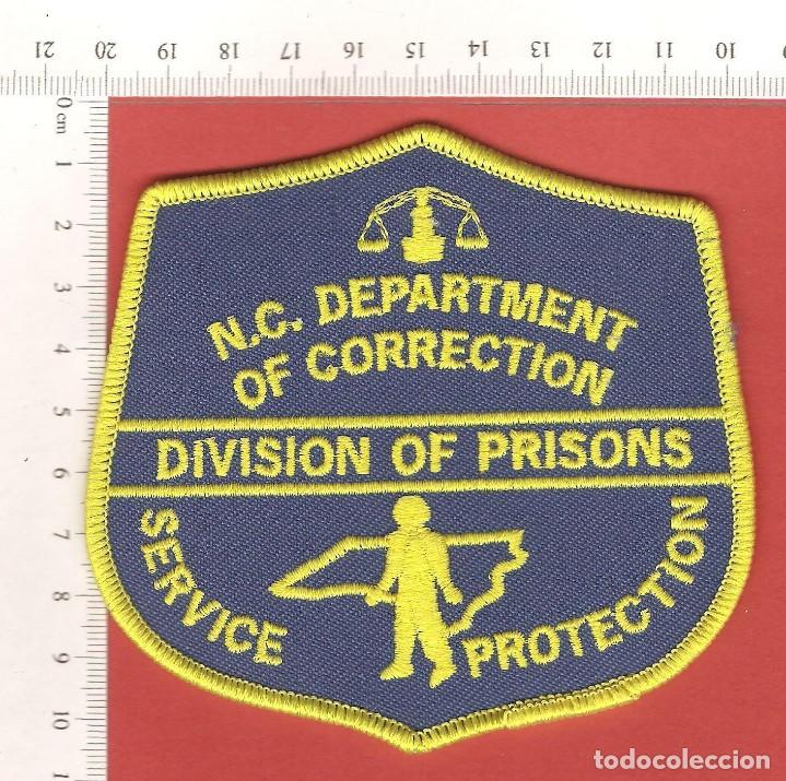 Militaria: PARCHE , DPTO. PRISIONES, BORDADO.