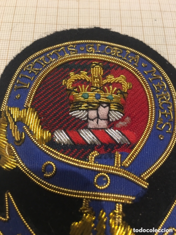Militaria: Parche Bordado hilo de oro CELTA , - Foto 3