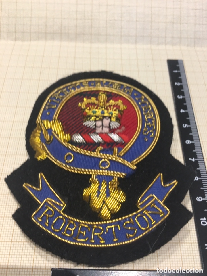 Militaria: Parche Bordado hilo de oro CELTA , - Foto 1