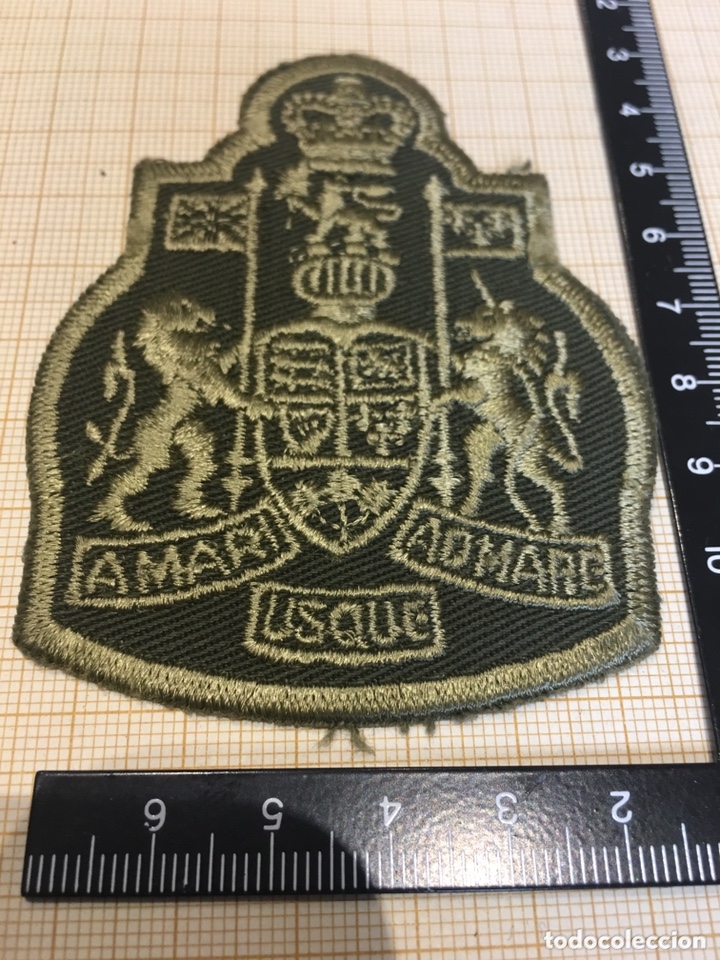 Militaria: Parche de Oficial del Ej&eacute;rcito de Canada - Foto 1
