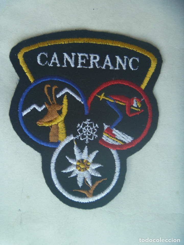 Militaria: PARCHE DE CANFRANC . BORDADO - Foto 1