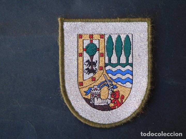 Militaria: PARCHE GUARDIA CIVIL GUIPUZCOA DE HOMBRO ORIGINAL.-SIN VELCRO PARA COSER.-ANTIGUO.-