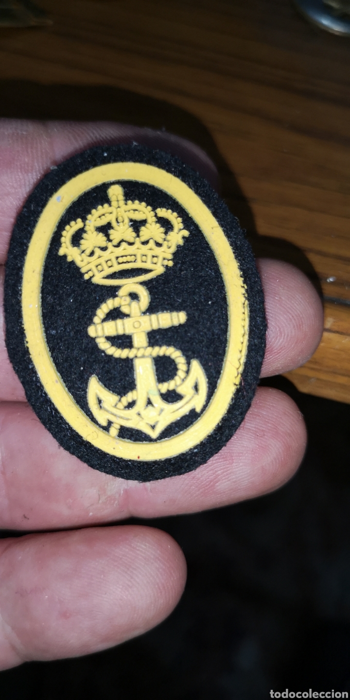 Militaria: Parche de la Armada espa&ntilde;ola Marina de guerra espa&ntilde;ola