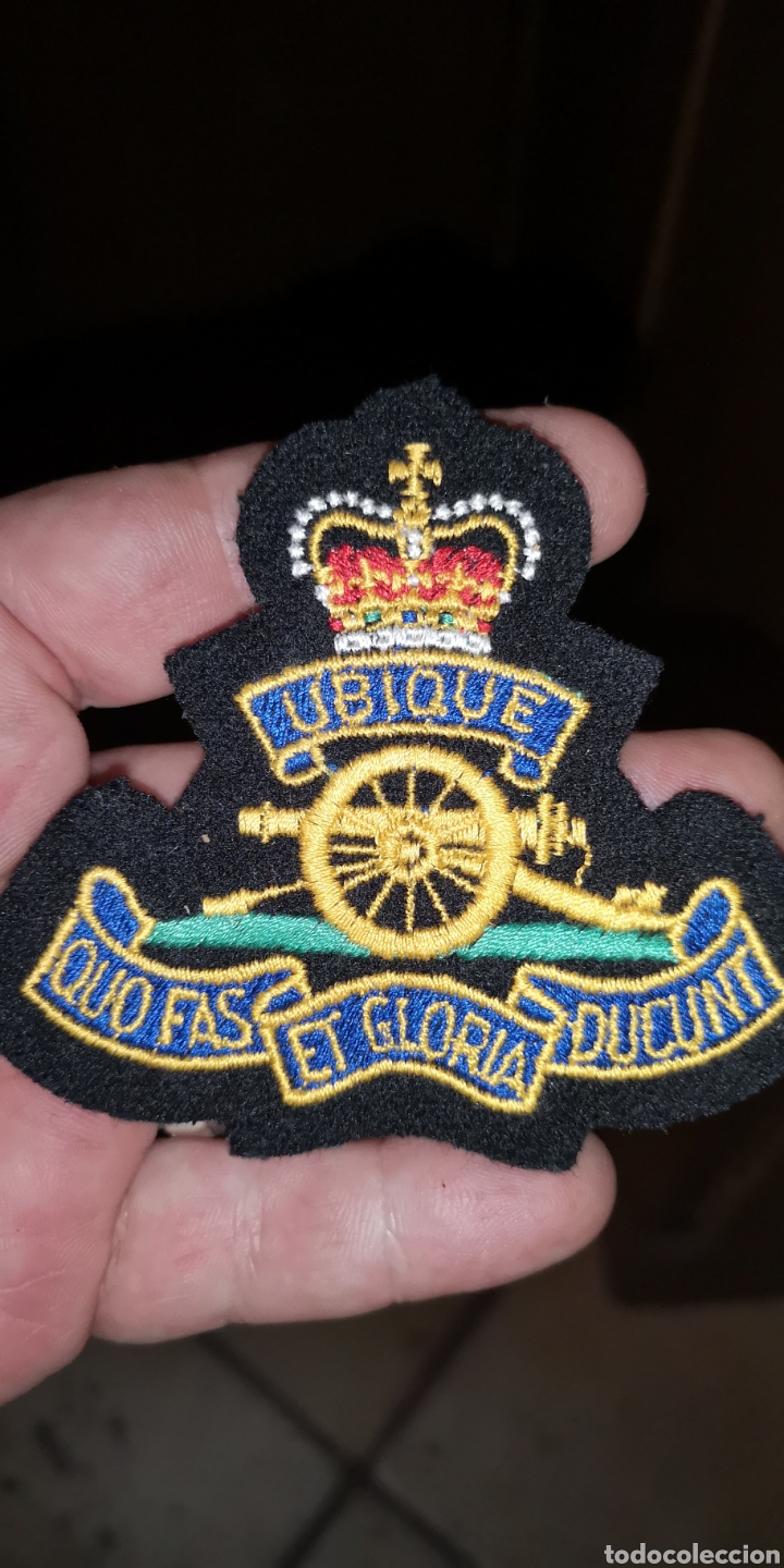 Militaria: Parche bordado del ej&eacute;rcito ingl&eacute;s - Foto 1