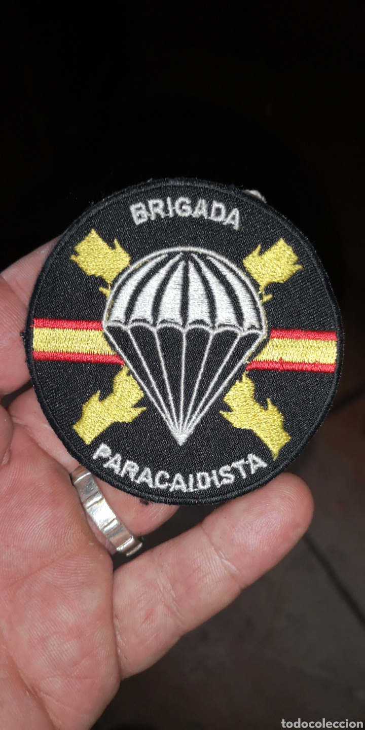 Militaria: Parche bordado de la Brigada Paracaidista