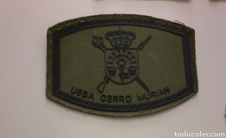 Militaria: Parche de tela militar cerro de muriano