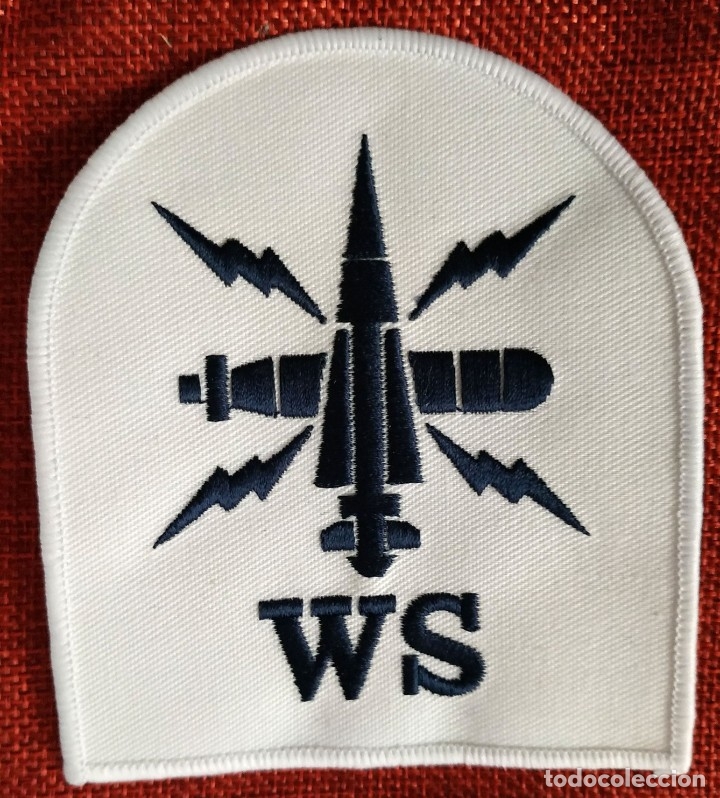 Militaria: Parche de la Armada Britanica - Reino Unido - Bordado - 105 x 90 mm -  WS. Otan - Nato