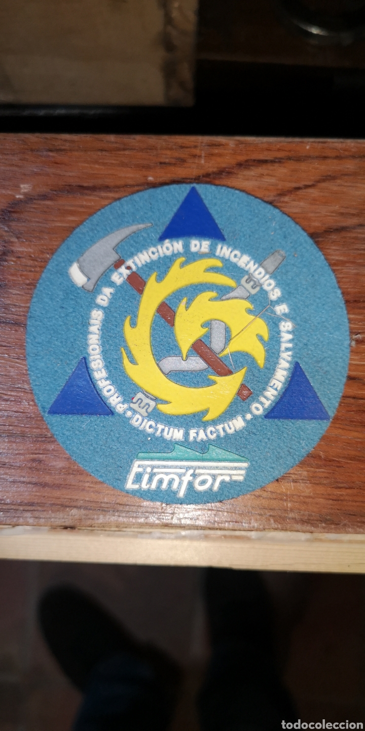 Militaria: Parche de profesionales de Extinci&oacute;n de Incendios y Salvamento probablemente Portugal o Brasil
