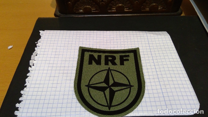Militaria: PARCHE DE BRAZO NATO RESPONSE FORCE -NRF - Foto 1
