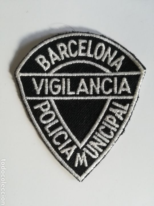 Military Antiques: Parche Vigilancia Barcelona Polic&iacute;a Municipal - Guardia Urbana GUB Uniforme