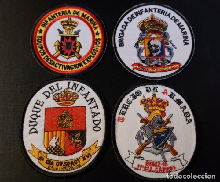 Military Antiques: LOTE PARCHES ARMADA ESPA&Ntilde;OLA INFANTERIA DE MARINA