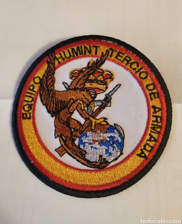 Militaria: PARCHE EMBLEMA EQUIPO HUMINT TERCIO DE ARMADA