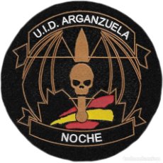 Militaria: POLICIA MUNICIPAL DE MADRID UID ARGANZUELA NOCHE PARCHE INSIGNIA EMBLEMA EB01387. Lote 191523858