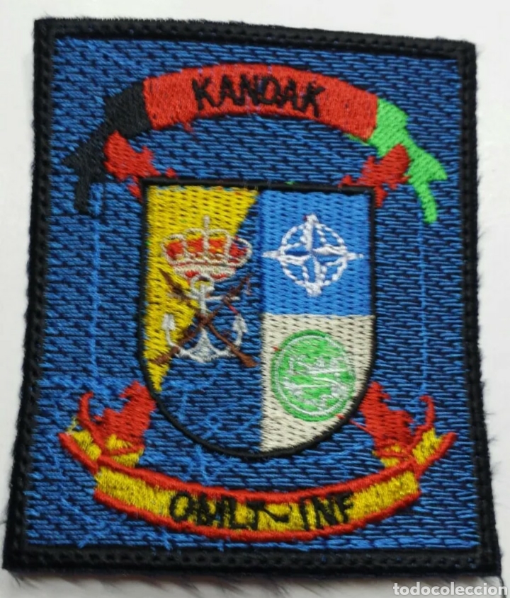 Militaria: PARCHE EMBLEMA COLOR KANDAK OMLT INFANTER&Iacute;A DE MARINA