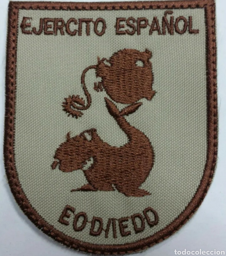 Militaria: PARCHE EMBLEMA &Aacute;RIDO EDD/IEDD EJ&Eacute;RCITO DE TIERRA