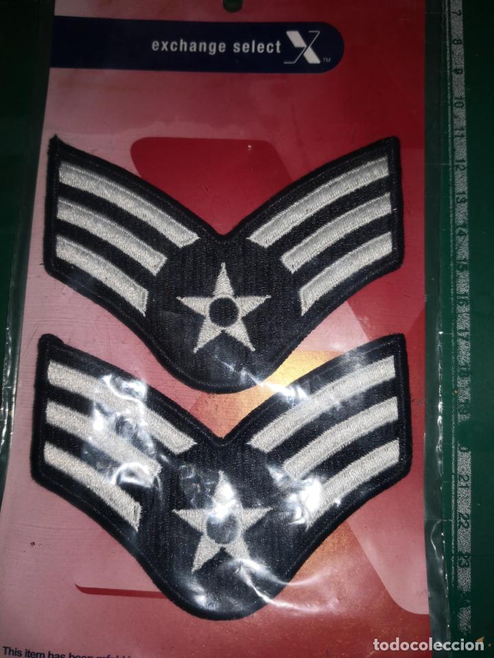 usaf. us air force. pareja de galones de brazo. - Comprar Parches de tela  militares en todocoleccion - 196338401