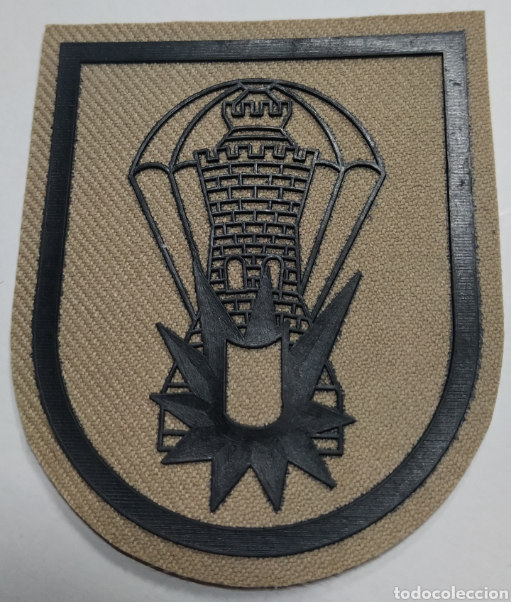 Militaria: PARCHE EMBLEMA DE BRAZO &Aacute;RIDO BRIPAC EQUIPO DESACTIVACI&Oacute;N EXPLOSIVOS BON DE INGENIEROS