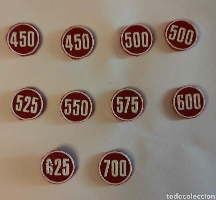 Militaria: PARCHE EMBLEMA 10 N&Uacute;MEROS DE SALTOS PARACAIDISTAS EN FIELTRO.