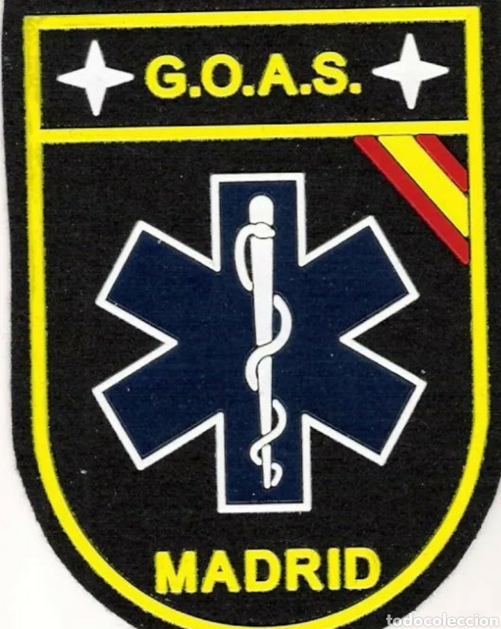 Militaria: PARCHE EMBLEMA G.O.A.S. MADRID