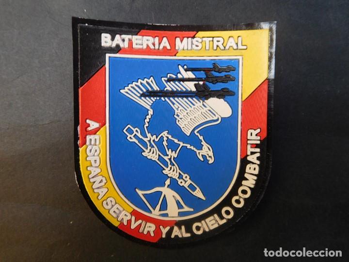 Militaria: PARCHE BATERIA MISTRAL ARTILLERIA.-NUEVO.-