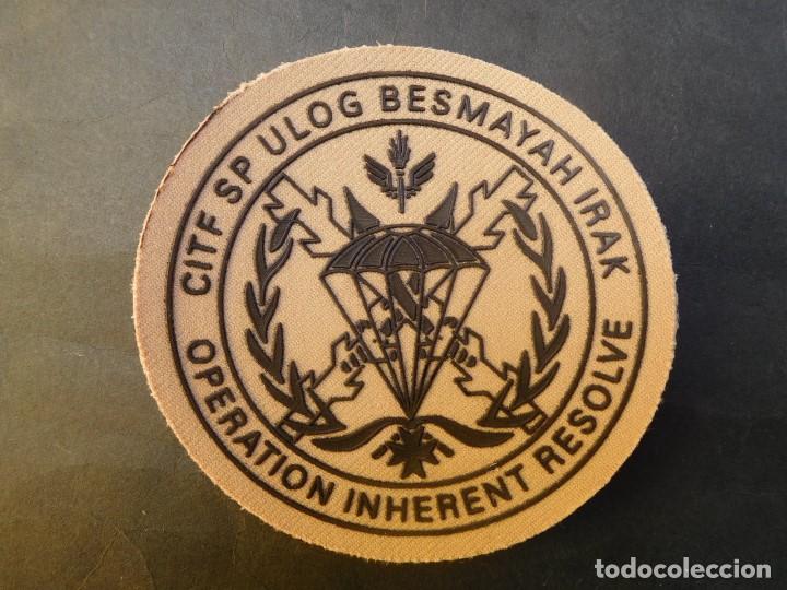Militaria: PARCHE CITF SP ULOG BESMAYAH IRAK-MISION ESPA&Ntilde;OLA.-