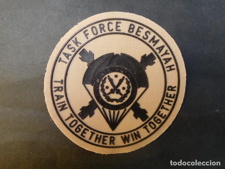 Militaria: PARCHE TASK FORCE BESMAYAH-IRAK-MISION ESPA&Ntilde;OLA.-