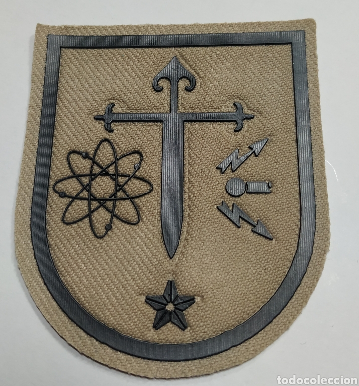 Militaria: PARCHE EMBLEMA DE BRAZO &Aacute;RIDO JEFATURA DE SISTEMAS DE INFORMACI&Oacute;N TELECOMUNICACIONES Y ASIST T&Eacute;CNICA