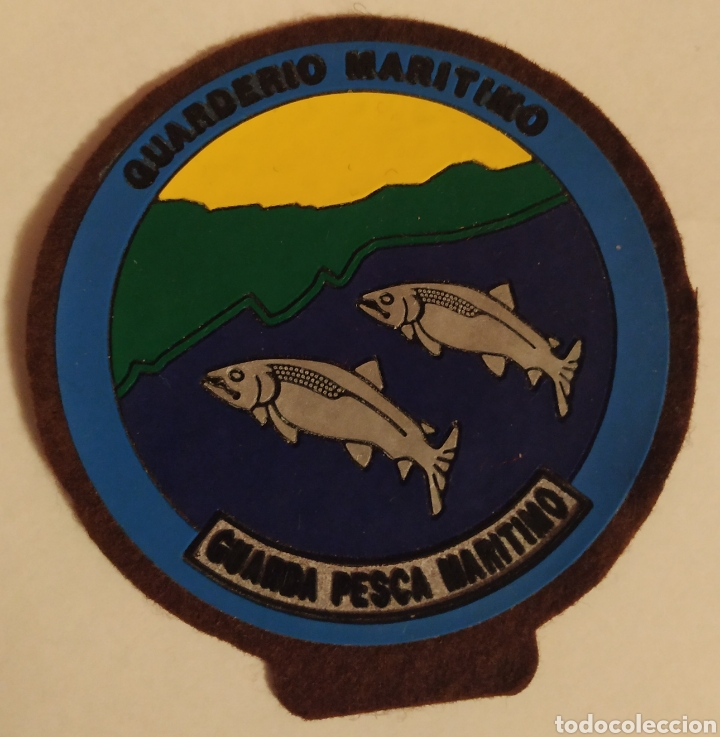 Militaria: PARCHE EMBLEMA DE BRAZO A COLOR GUARDERIO MAR&Iacute;TIMO GUARDA DE PESCA MAR&Iacute;TIMO