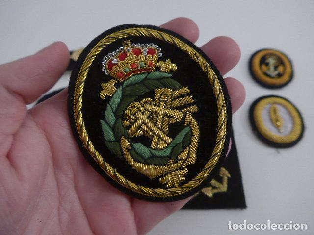 Militaria: Lote de parches de marina española, de yate, originales. Variedad. - Foto 2 - 204485457