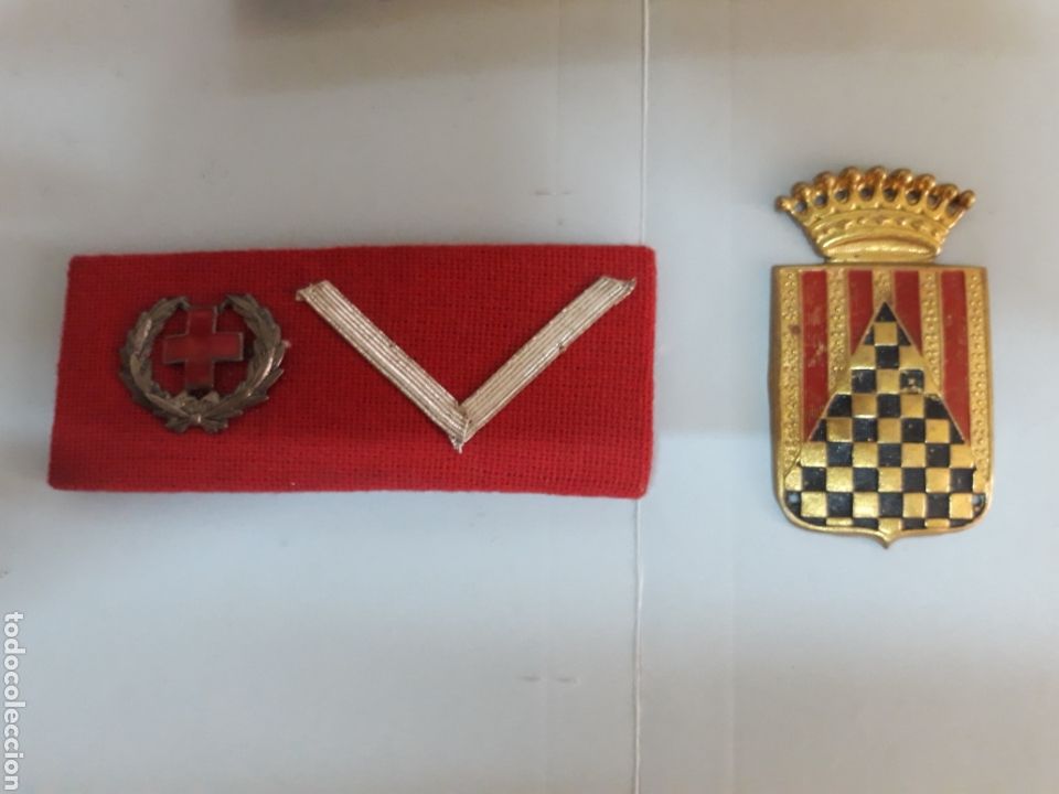 Militaria: Pareja de emblemas - Foto 1