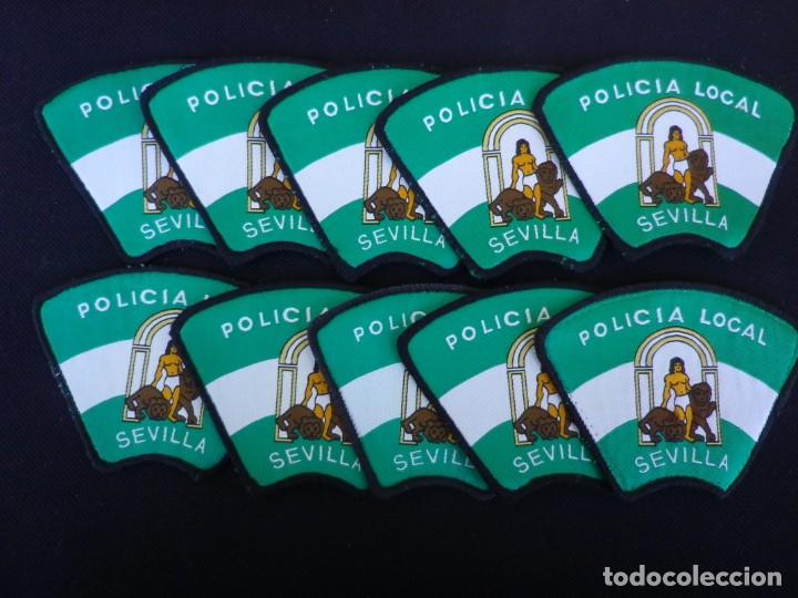 Militaria: LOTE DE 10 PARCHES DE BRAZO.