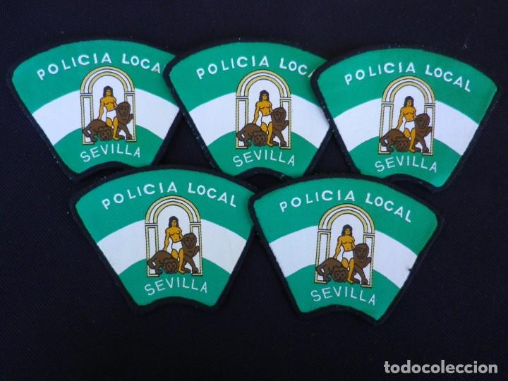 Militaria: LOTE DE 5 PARCHES DE BRAZO.