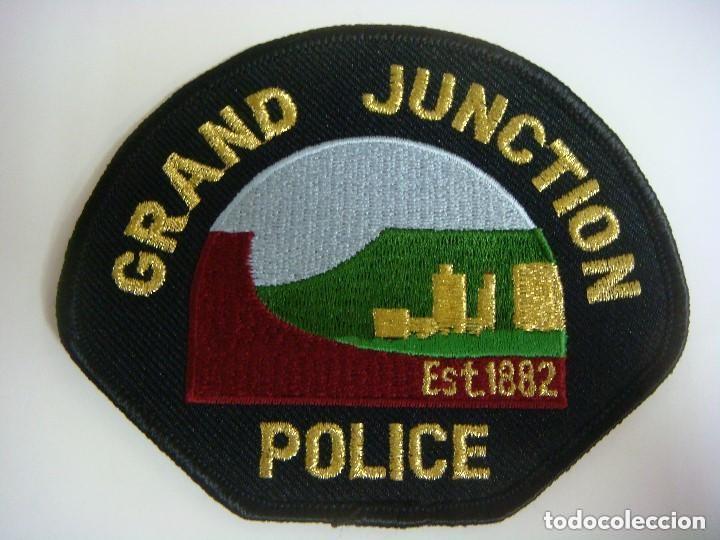 Militaria: PARCHE DE TELA DE GRAND JUNCTION POLICE EST.1882