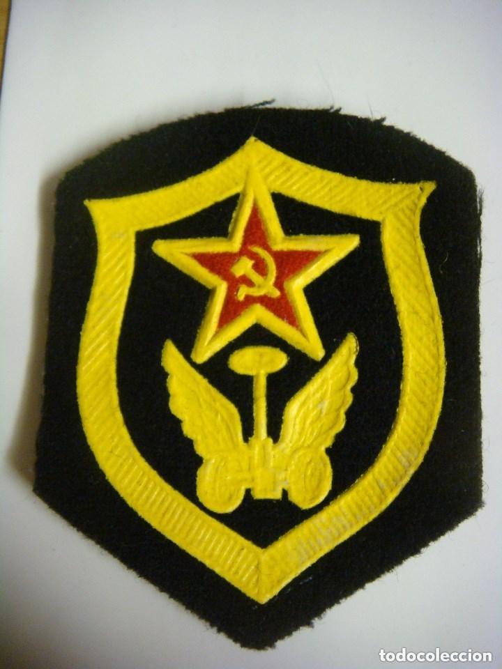 Militaria: PARCHE DE TELA RUSO