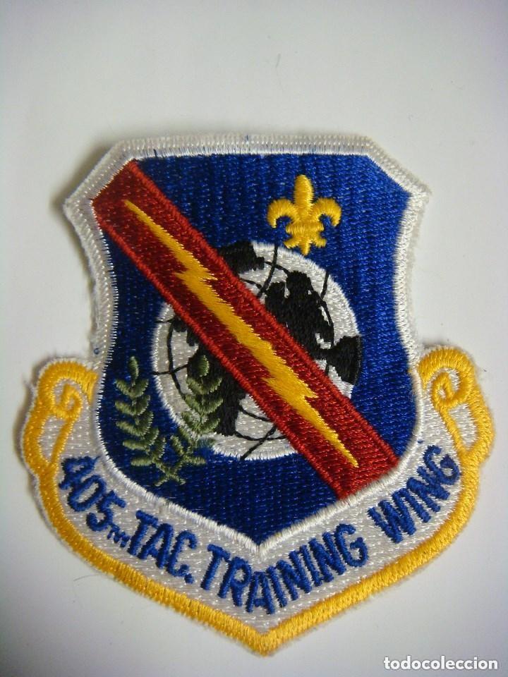 Militaria: PARCHE DE TELA 405 TAC TRAINING WING.